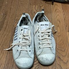 miumiu ミウミウ　スニカー　サイズeu44(29cm)の画像