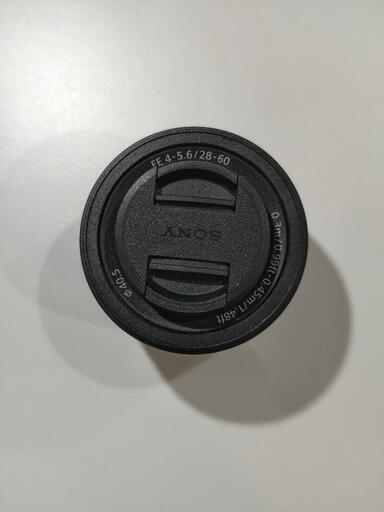 SONY FE 4-5.6/28-60 ズームレンズ フィルター付き