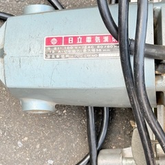 2/22(土)まで決まらなければ取り下げ予定 SA-0202M　HITACHI 日立工機 G21 電気溝切り 電動工具 電気ミゾキリの画像