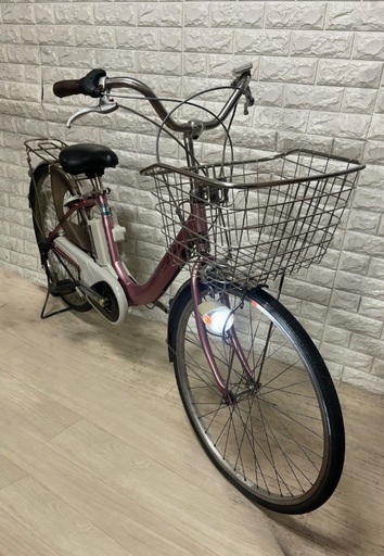 新品 電動アシスト自転車 パナソニック ビビYX26インチ 三段変速
