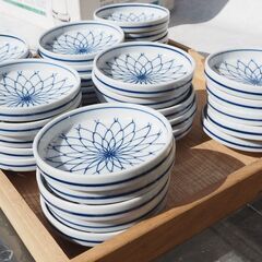 小皿35枚、9，5x9，5x12，5、おしんこなどに、食堂、居酒屋さんの画像