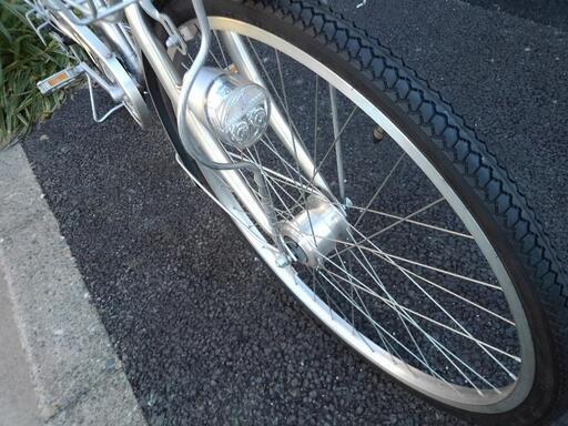 中古自転車３３９７日本製２４インチギヤなしダイナモライトキッキーと音がならない後輪ローラーブレーキ (アイニチサイクル) 御器所の自転車の中古 あげます・譲ります｜ジモティーで不用品の処分