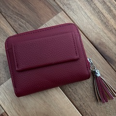 コンパクト財布　赤　新品未使用品