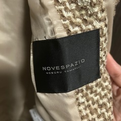 ノーべスパジオ 未使用 ツイードセットアップの画像