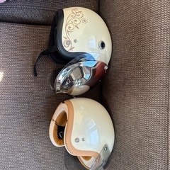 バイク用ヘルメット ペア売 の画像