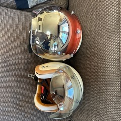 バイク用ヘルメット ペア売 