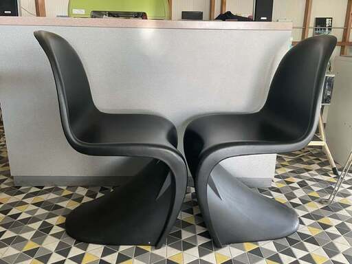 パントンチェア 2脚セット W48×D60×H83cm リプロダクト品 パントンチェア 2脚セット W48×D60×H83cm リプロダクト品 Vitra