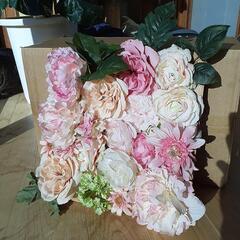 ハンドメイド造花 壁掛け