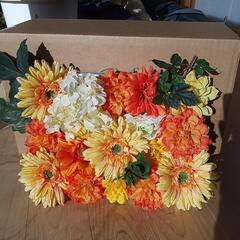 ハンドメイド造花 壁掛け