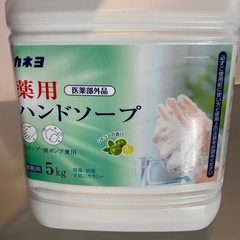 薬用ハンドソープ　カネヨ　5kgの画像