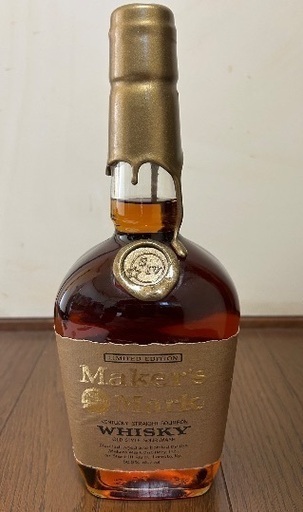 メーカーズマーク　ゴールドトップ　金キャップ　未開栓　750ml