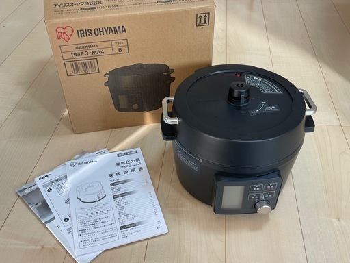 【一度のみ使用】IRIS OHYAMA 電気圧力鍋 PMPC-MA4 IRIS OHYAMA（アイリスオーヤマ） 電気圧力鍋 圧力鍋 グリル鍋 鍋 4.0L
