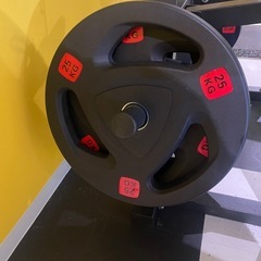 25kgプレート×2オリンピックシャフト用