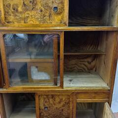 昭和 レトロ 茶箪笥 家具の画像