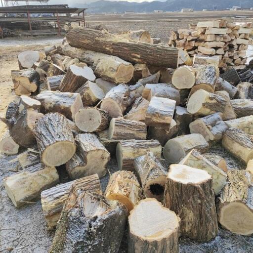 まき　まきストーブ　アカシア 玉切り　100kg 単価