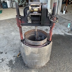 【福岡】甘栗焼機械 焙煎 焼き栗 機 LP ガスの画像
