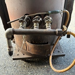 【福岡】甘栗焼機械 焙煎 焼き栗 機 LP ガスの画像