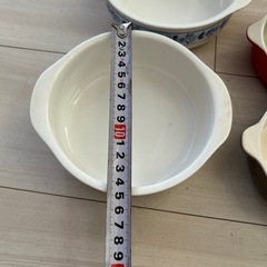 ★グラタン皿・大小★4枚セット★の画像