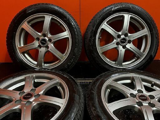 【BS BLIZZAK VRX3 175/60R16】スタッドレス【BALMINUM 16インチ 6J5HPCD100+42】21年製 バリ溝 ラクティス等　(VTM242)