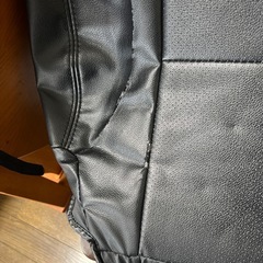 レガリア製　日産デイズハイウェイスター専用シートカバーレザー調黒色の画像
