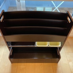 おもちゃラック　本棚　おもちゃ箱