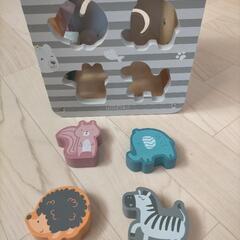 (値下げ)PolarBポーラビーアクティビティボックス　木のおまちゃ　知育玩具の画像