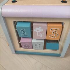 (値下げ)PolarBポーラビーアクティビティボックス　木のおまちゃ　知育玩具の画像
