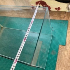 ※欠けあり 水漏れ無し 60cm ガラス水槽の画像