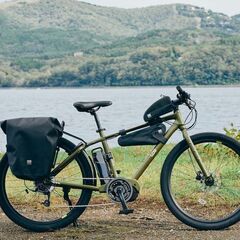 電動アシスト自転車 MTB マウンテンバイク LOG ADVENTURE 美品 ログ アドベンチャーe バックモニター付の画像