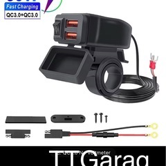 【新品】バイクUSB電源② 残り1個