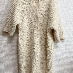 KBF ニットロングカーディガン