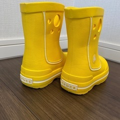 こども用長靴　クロックスの画像