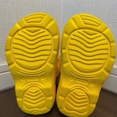 こども用長靴　クロックスの画像