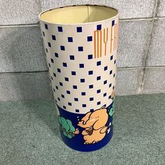 MY FRIEND ゴミ箱 スチール製 円柱 昭和レトロ 直径2...