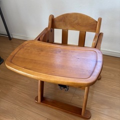 ★お譲り先が決まりました★ベビー･幼児用ローチェアの画像