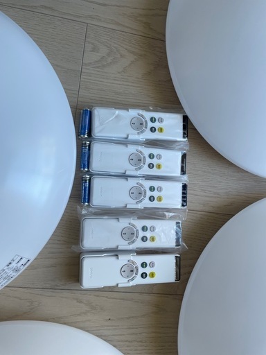 【24年製】LED照明器具 シーリングライト5台
