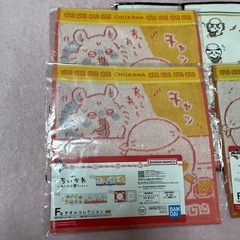 一番くじ　ちいかわ　タオルコレクション　(5枚セット)の画像