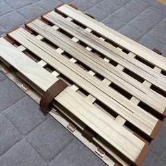 折りたたみすのこベッドの画像