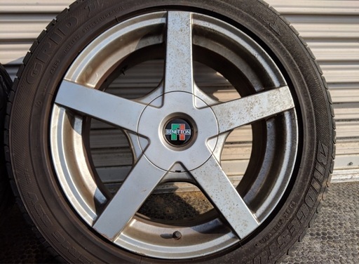BENETTON F1 ホイール 205/55R16 ブリヂストン GRID Ⅱ