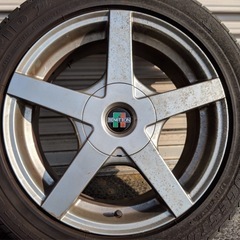 BENETTON F1 ホイール 205/55R16 ブリヂストン GRID Ⅱの画像