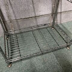 ルミナス 2段 メタルラック スチールラック 幅50cm×奥行30cm×高さ50cmの画像