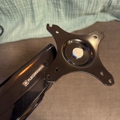 （取引相手決まりました、ありがとうございます）BenQ 27インチモニター & ガス式モニターアーム セット（単品受け取りもOK！）の画像