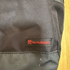 ヘンリービギンズ防水リュックの画像