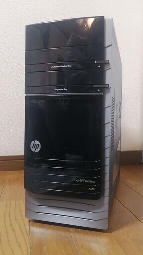 ★★HP ENVY Phoenix 800-080jp　HP純正水冷CPUクーラー（赤LED)+Core i7　KモデルCPU　+グラボ搭載　ゲーミングデスクトップPC　プレミアム・ミニタワー型(レッド・イルミネーション付 / 縦置き)