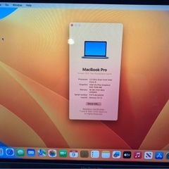 Appleノートパソコン Apple MacBook Pro Retina 13インチPro A1708の画像