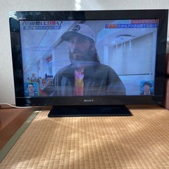 SONY テレビ (りか) 北高崎のテレビ《液晶テレビ》の中古あげます・譲ります｜ジモティーで不用品の処分