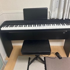 KORG 電子ピアノ(イス、ヘッドホン付き)