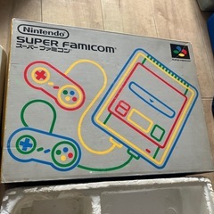 スーパーファミコン　本体　箱付き　の画像