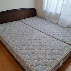 家具 ワイドキングベッド