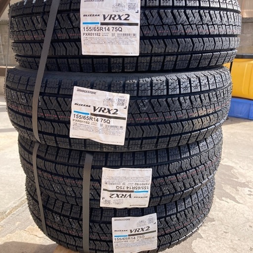 155/65R14  VRX2 【新品】2024年製　BRIDGESTONE ブリザック
